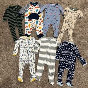 Assorted Kids One Piece Pajamas set